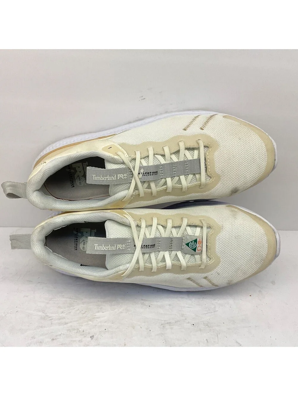 Timberland PRO Women's A5SSU Sentra CTCP Low Athletic Work Shoes White Size 8.5W